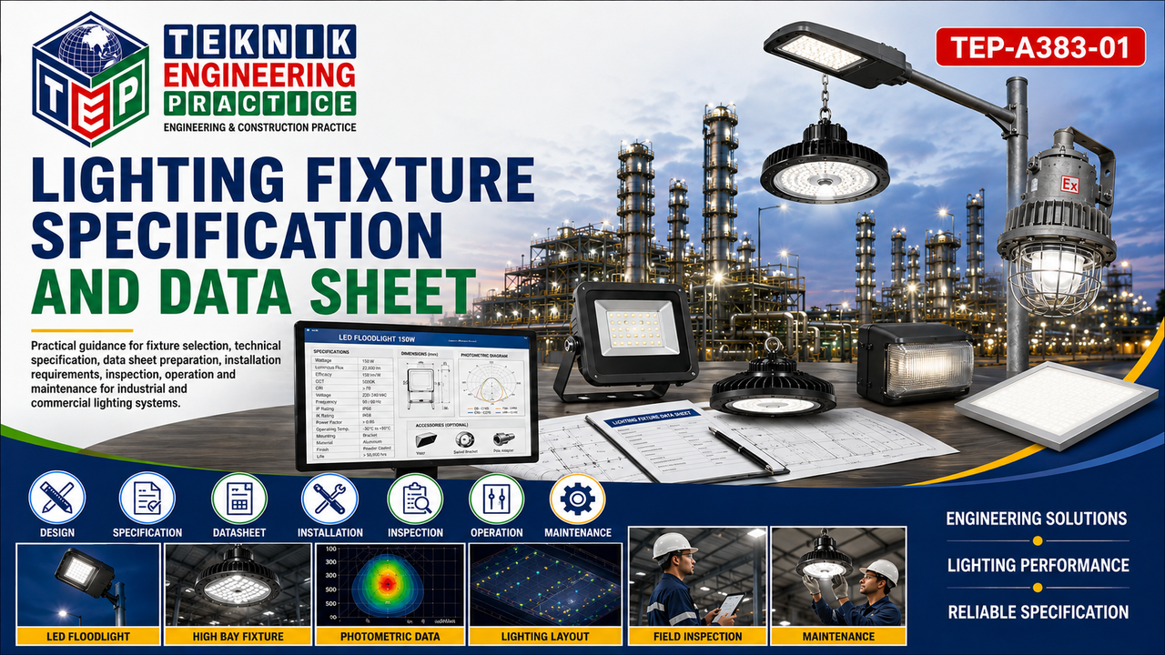 Thumbnail for TEP-A383-01 – Lighting Fixture Specification and Data Sheet Handbook – Version 1.0
